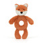Bashful fox cub ring rattle - Jellycat
