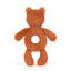 Bashful fox cub ring rattle - Jellycat