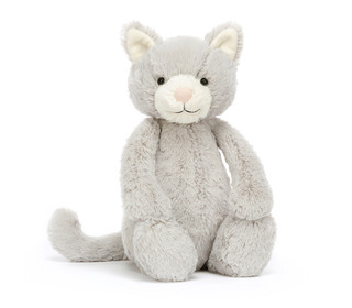 Bashful grey kitty original - Jellycat