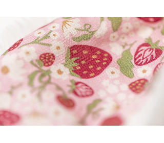 Blossom cream bunny medium - berry - Jellycat