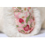 Blossom cream bunny medium - berry - Jellycat