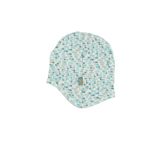 babymutsje Happy organic NB light blue | Kidscase