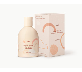 Apricot and Oat Nurturing cream wash - mother - Kenkô skincare