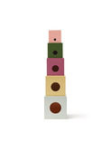 Cubes wood 5 pcs Edvin
