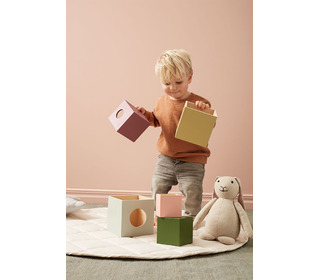 Cubes wood 5 pcs Edvin - Kid's Concept