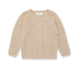 Matti pearl wrap cardigan - moonlight - Konges Sløjd