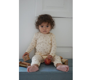 Minnie Onesie - bloom red/blue - Konges Sløjd