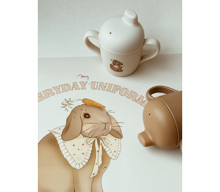 2 pack sippy cup - everyday uniform - Konges Sløjd