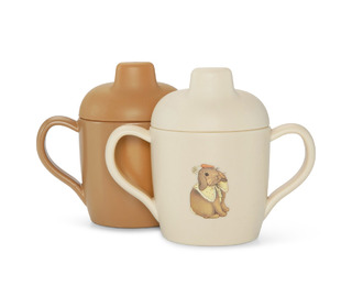 2 pack sippy cup - everyday uniform - Konges Sløjd