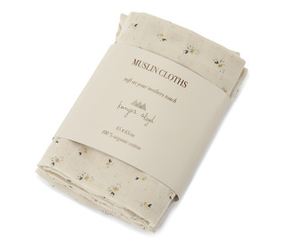 3 pack muslin cloth - petales - Konges Sløjd