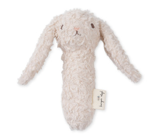 Petit hand rattle terry animals - bunny - Konges Sløjd