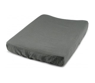 Fitted sheet for changing cushion - Teal - Konges Sløjd