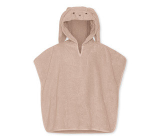 Terry poncho animal - rose bunny - Konges Sløjd