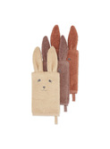 3 - pack washcloth animal - bunny