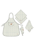 Kids apron set - petite cuisine