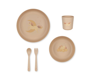 Pla dinner sets - unicorn - Konges Sløjd