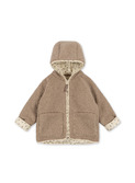 Grizz teddy jacket - oxford tan
