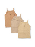 3 pack cue tank - peach/moonlight/mandarin