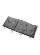 Bumper for Leander Classic Baby Cot, organic - cool grey