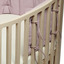 Bumper for Leander Classic Baby Cot, organic - dusty rose - Leander