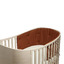 Bumper for Leander Classic Baby Cot, organic - ginger - Leander