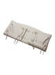 Bumper for Leander Classic Baby Cot, organic - cappuccino