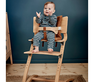 Cushion for Leander Classic high chair, organic - dusty blue - Leander