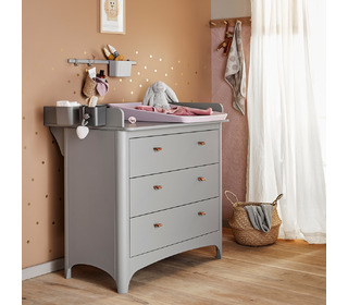 Changing unit for Leander Classic dresser - grey - Leander