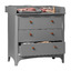 Changing unit for Leander Classic dresser - grey - Leander