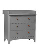 Changing unit for Leander Classic dresser - grey