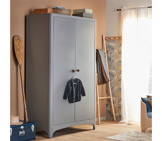 Leander Classic wardrobe - grey - Leander