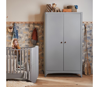 Leander Classic wardrobe - grey - Leander