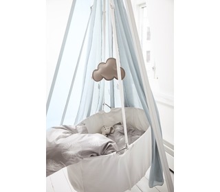 Canopy for Leander classic cradle - dusty blue - Leander