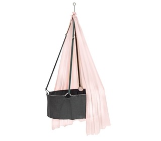 Canopy for Leander classic cradle - dusty rose - Leander