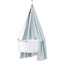 Canopy for Leander classic cradle - dusty blue - Leander