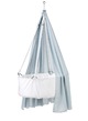 Canopy for Leander classic cradle - dusty blue