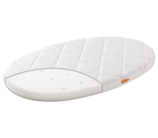 Leander classic cradle w. mattress - white - Leander