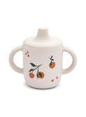 Neil sippy cup - peach/sandy