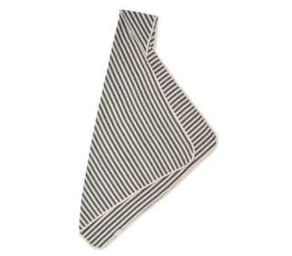 Caro hooded towel - stripe classic navy/sandy - Liewood