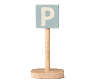 Village traffic signs 4-pack - mustard multi mix - Liewood