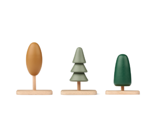 Village trees 3 - pack - faune green mix - Liewood