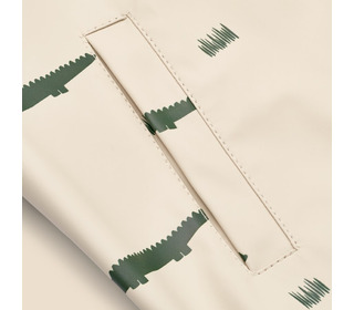 Melodi printed rainwear set - crocodile/sandy - Liewood