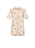 Amel printed swim jumpsuit - peach/sea shell