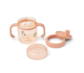 Kylo tritan sippy cup 280 ml - peach/sea shell - Liewood