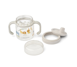 Kylo tritan sippy cup 280 ml - all together/sandy - Liewood
