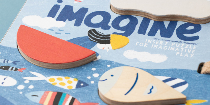 Londji • Puzzle - imagine • Sustainable toys made in Europe.