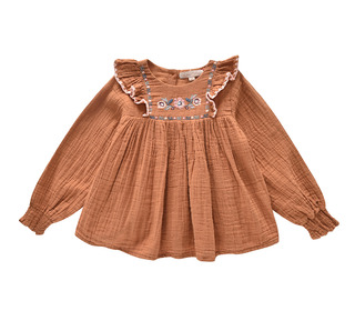 Blouse Comette - caramel│Louise Misha