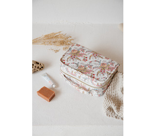 Toiletry bag Joriska - cream french flowers - Louise Misha