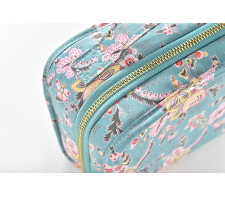 Toiletry bag Joriska - blue french flowers - Louise Misha