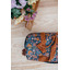 24hours bag Vaeva - charcoal bohemian flowers - Louise Misha